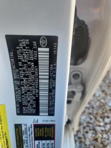 45771206 :رقم المزاد ، 4T1BF1FK6GU199561 vin ، 2016 Toyota Camry مزاد بيع