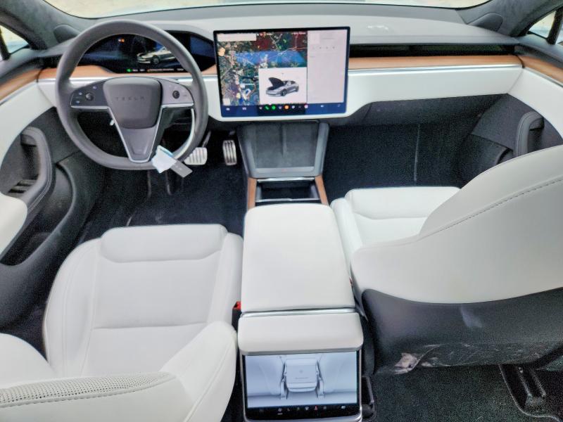 2024 Tesla Model S მანქანა იყიდება აუქციონზე, vin: 5YJSA1E55RF542015, აუქციონის ნომერი: 47907946
