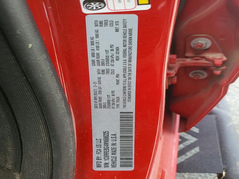 48019466 :رقم المزاد ، 1C6RREBG4MN686225 vin ، 2021 Ram 1500 مزاد بيع