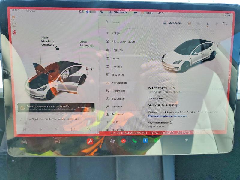 47536676 :رقم المزاد ، 5YJ3E1EA4MF982791 vin ، 2021 Tesla Model 3 مزاد بيع