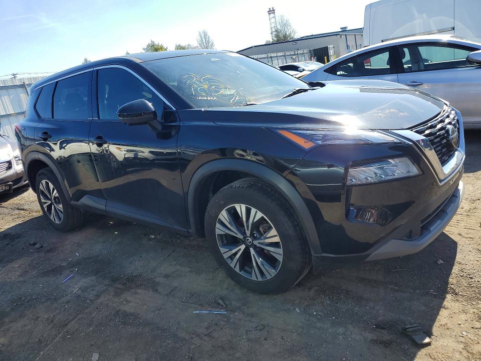 46998776 :رقم المزاد ، 5N1AT3BA1MC709748 vin ، 2021 Nissan Rogue مزاد بيع
