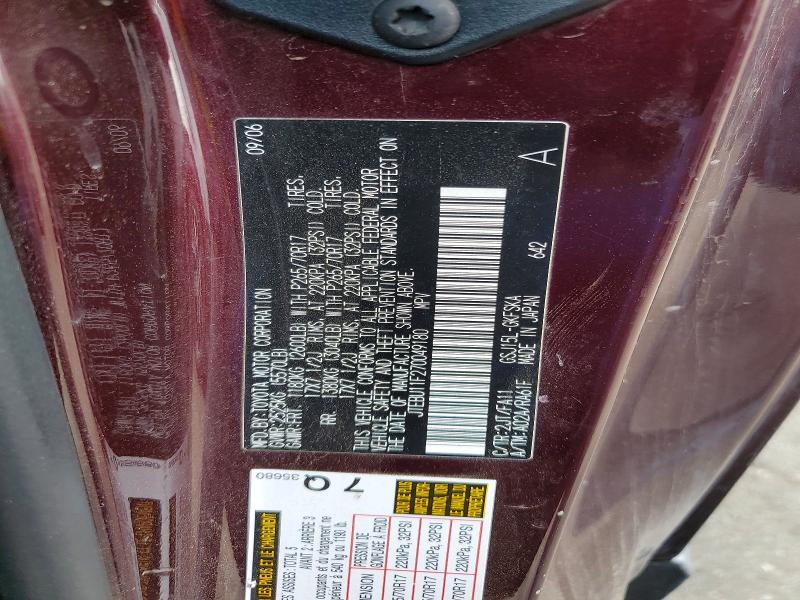 47136726 :رقم المزاد ، JTEBU11F270049180 vin ، 2007 Toyota Fj Cruiser مزاد بيع