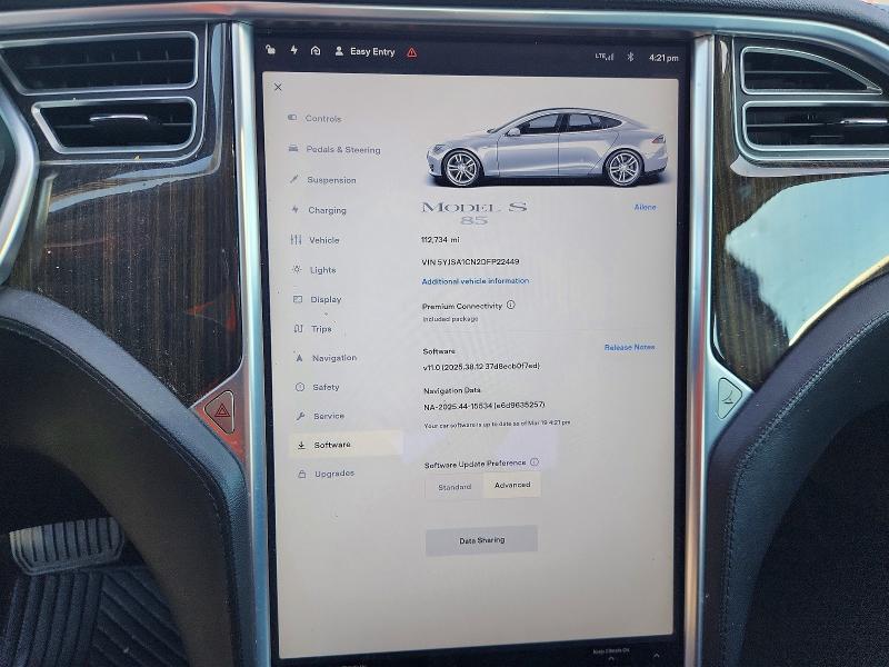 Aukcja sprzedaży 2013 Tesla Model S, vin: 5YJSA1CN2DFP22449, numer aukcji: 46917896