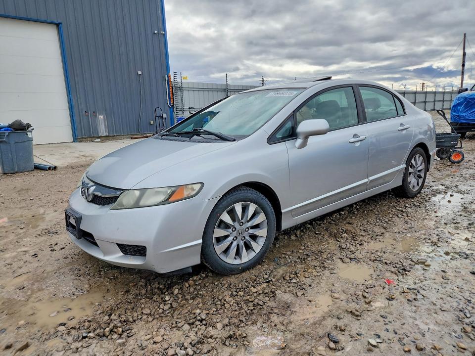 79999375 :رقم المزاد ، 19XFA168X9E045493 vin ، 2009 Honda Civic مزاد بيع