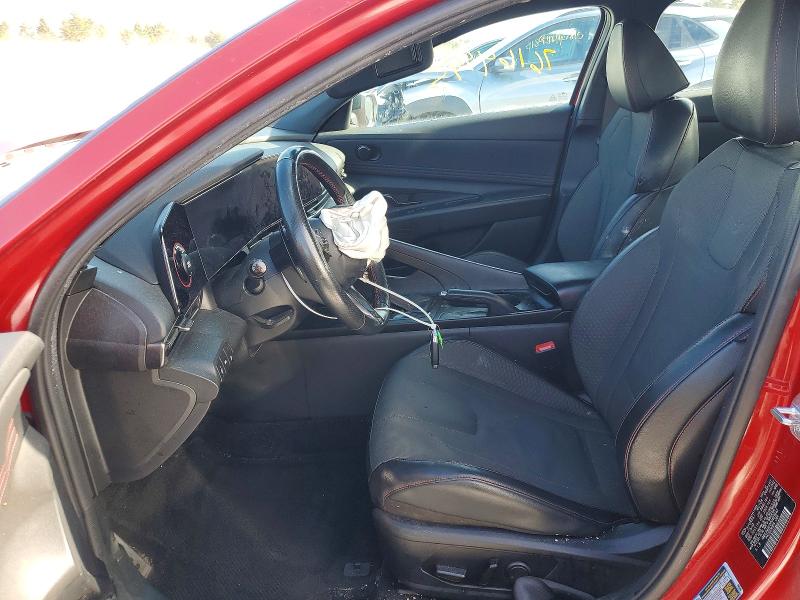76164945 :رقم المزاد ، KMHLR4AF0PU489642 vin ، 2023 Hyundai Elantra مزاد بيع