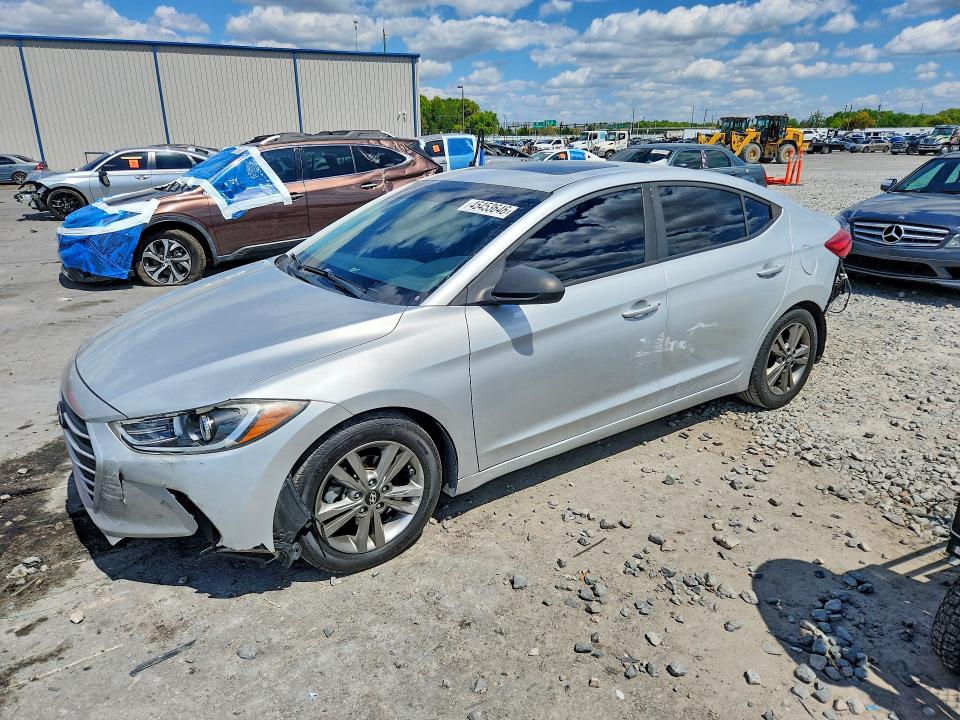 Auction sale of the 2018 Hyundai Elantra, vin: 5NPD84LF9JH363838, lot number: 45453646