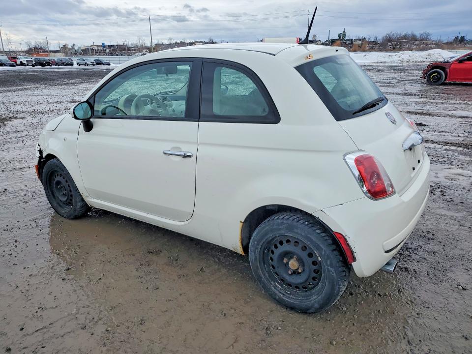46042716 :رقم المزاد ، 3C3CFFAR2CT288918 vin ، 2012 Fiat 500 مزاد بيع