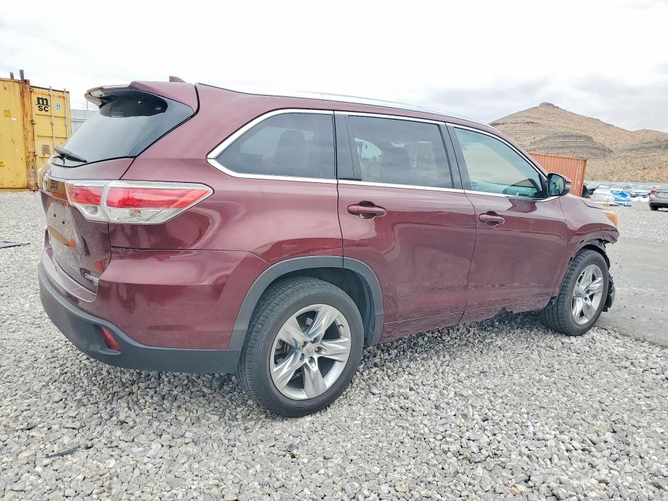 Auction sale of the 2014 Toyota Highlander, vin: 5TDYKRFH1ES035469, lot number: 48197786