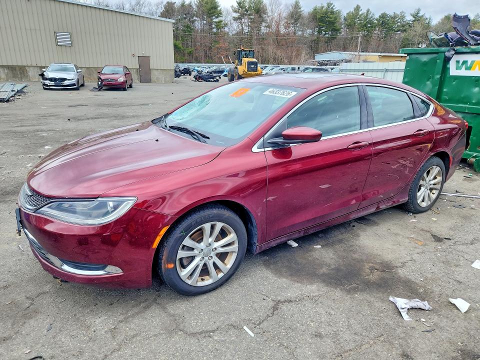46337626 :رقم المزاد ، 1C3CCCAB4FN601157 vin ، 2015 Chrysler 200 مزاد بيع