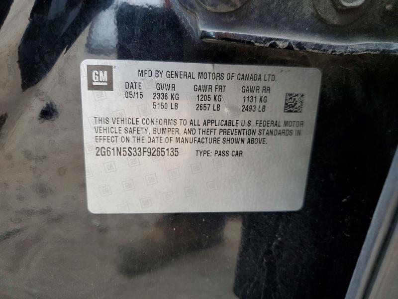 Aukcja sprzedaży 2015 Cadillac Xts, vin: 2G61N5S33F9265135, numer aukcji: 79600925