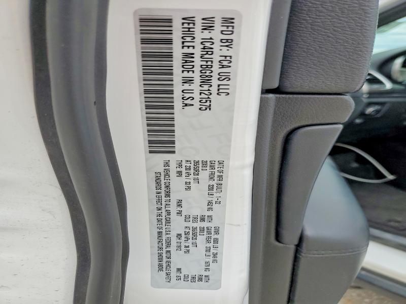 Продажа на аукционе авто 2022 Jeep Grand Cherokee, vin: 1C4RJFBG8NC121575, номер лота: 47795316