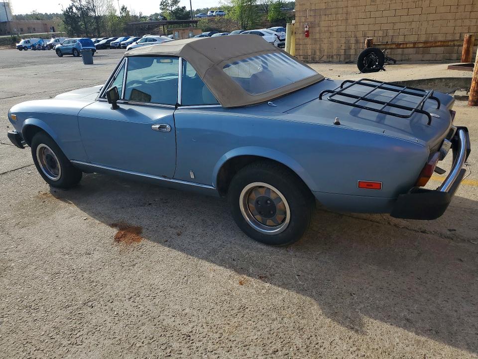48123066 :رقم المزاد ، 124CS000170882 vin ، 1980 Fiat 124 Spider مزاد بيع