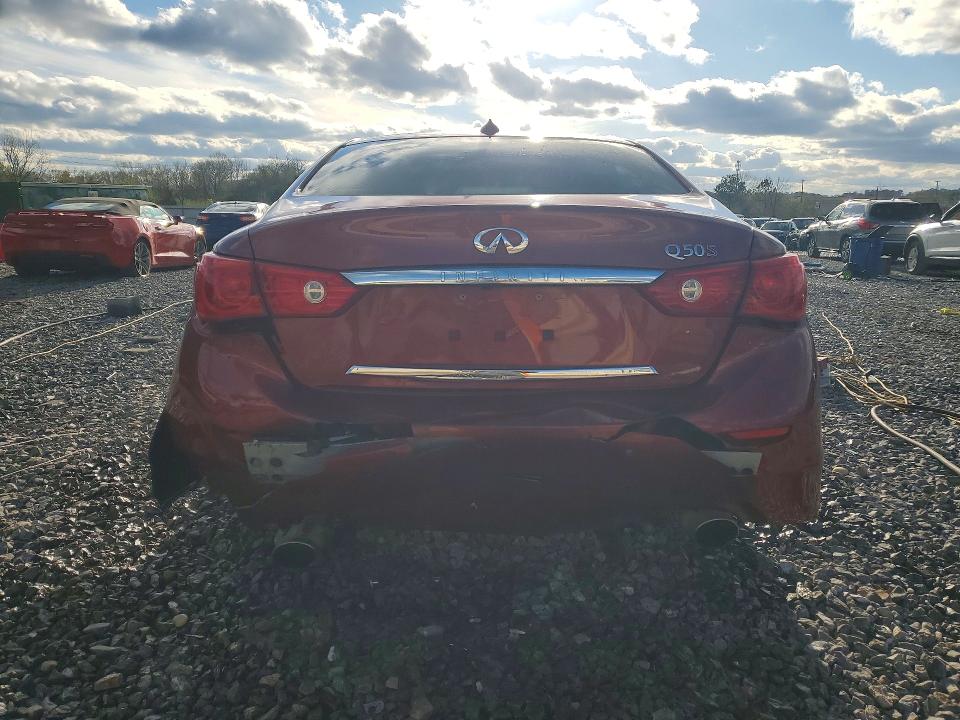 2015 Infiniti Q50 მანქანა იყიდება აუქციონზე, vin: JN1BV7AP3FM352122, აუქციონის ნომერი: 79783865