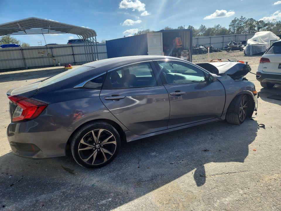 45830046 :رقم المزاد ، 2HGFC2F85MH544281 vin ، 2021 Honda Civic مزاد بيع