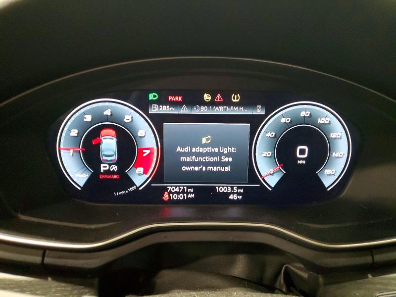 2021 Audi A5 მანქანა იყიდება აუქციონზე, vin: WAUFACF59MA005027, აუქციონის ნომერი: 47253476
