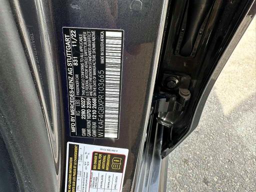 79959235 :رقم المزاد ، W1KAF4GBXPR103665 vin ، 2023 Mercedes-benz C مزاد بيع