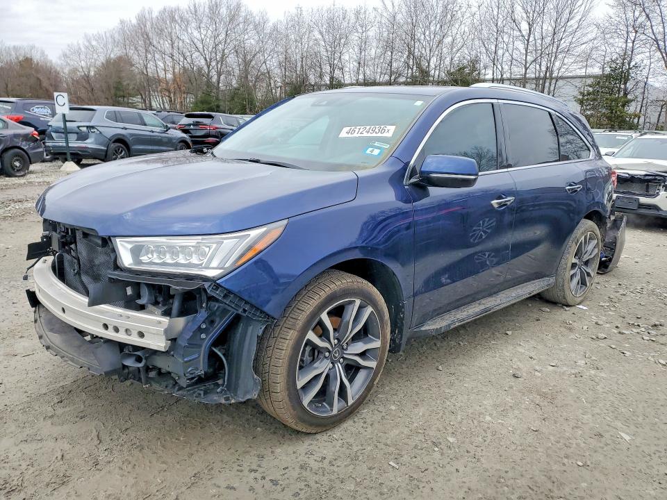 46124936 :رقم المزاد ، 5J8YD4H85LL022332 vin ، 2020 Acura Mdx مزاد بيع