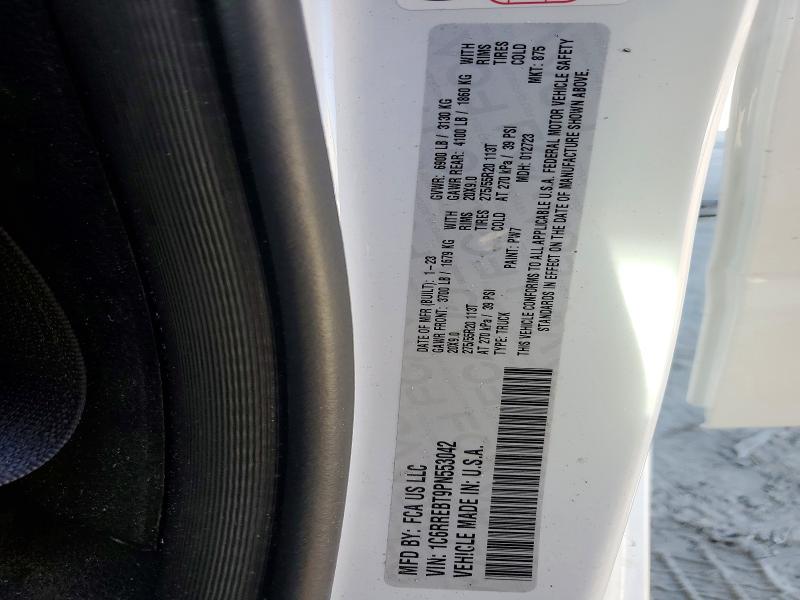 Продаж на аукціоні авто 2023 Ram 1500, vin: 1C6RREBT9PN553042, номер лоту: 46060776