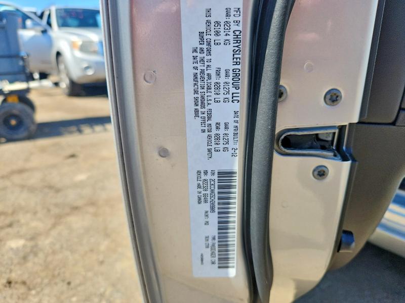 Aukcja sprzedaży 2012 Chrysler 300, vin: 2C3CCAAG5CH209809, numer aukcji: 46811856