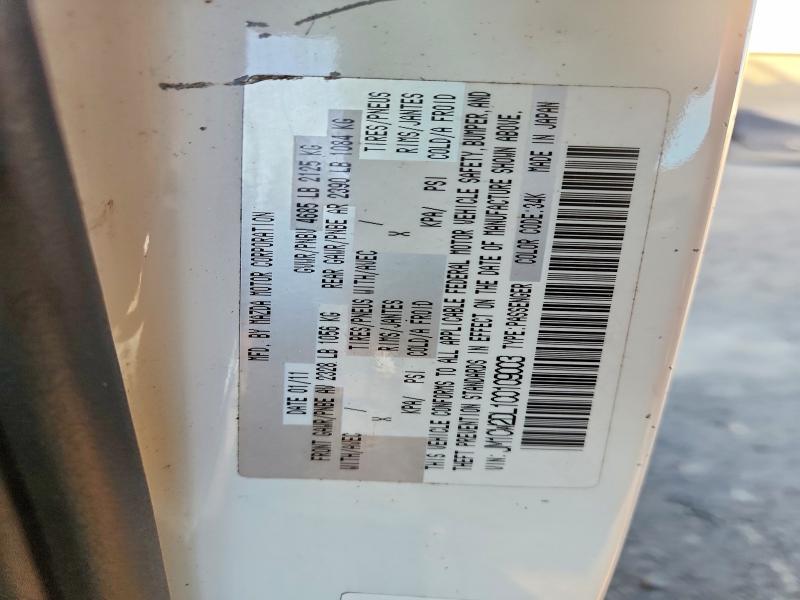 Продаж на аукціоні авто 2011 Mazda 5, vin: JM1CW2DL1C0109003, номер лоту: 46431816