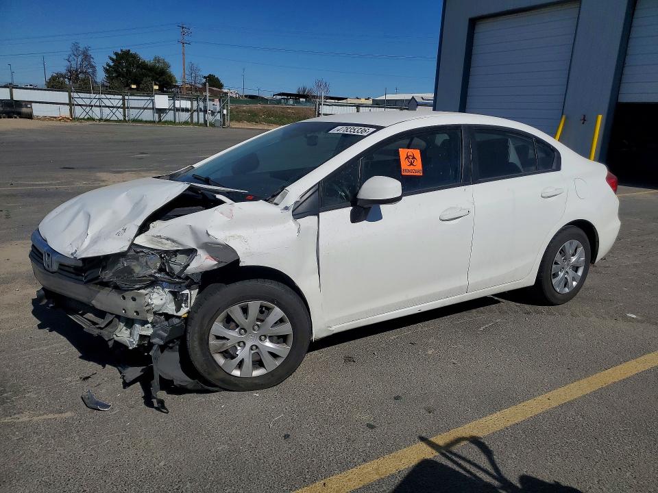 Aukcja sprzedaży 2012 Honda Civic, vin: 19XFB2F55CE356362, numer aukcji: 47835336
