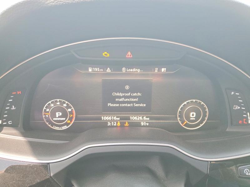 Aukcja sprzedaży 2019 Audi Q7, vin: WA1LAAF78KD010026, numer aukcji: 41720096