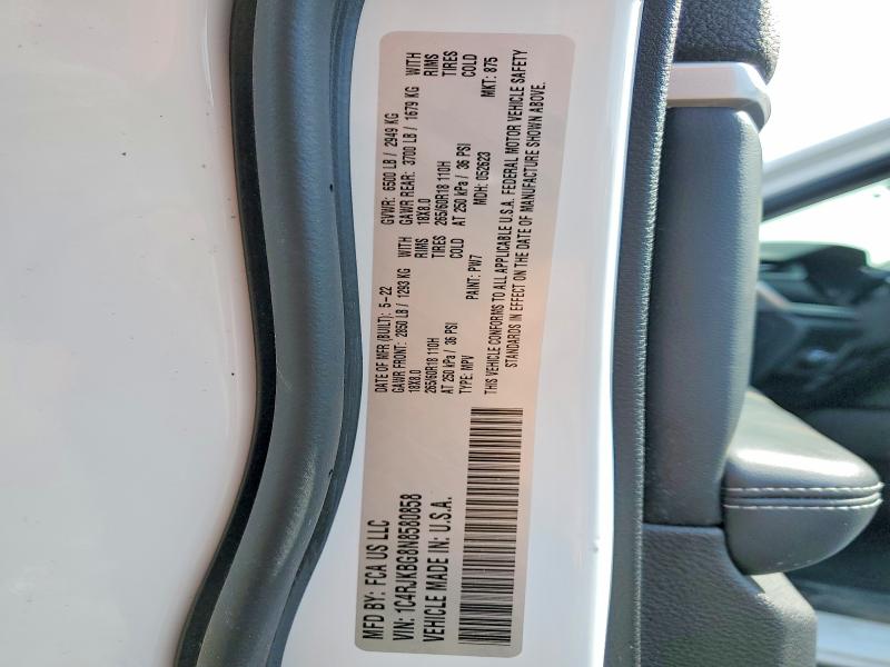 Продаж на аукціоні авто 2022 Jeep Grand Cherokee, vin: 1C4RJKBG8N8580858, номер лоту: 46716206