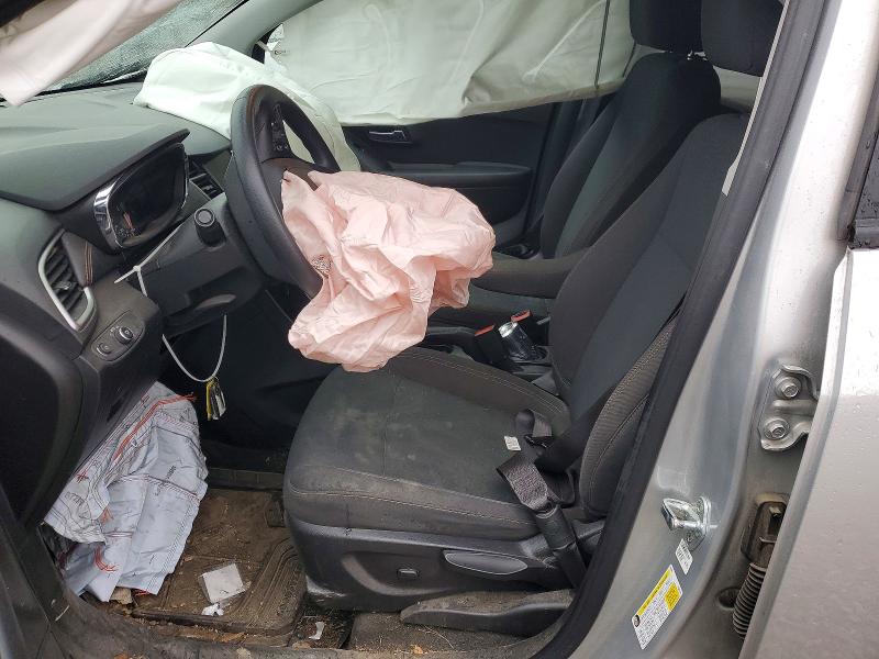 2021 Chevrolet Trax მანქანა იყიდება აუქციონზე, vin: KL7CJNSB7MB356443, აუქციონის ნომერი: 79349205