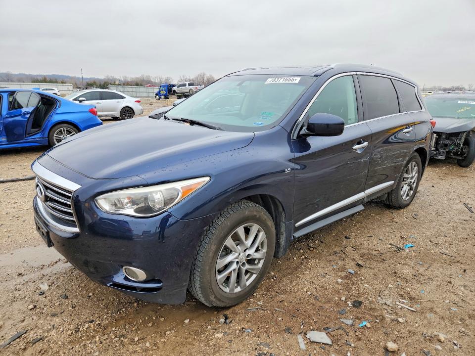 78371655 :رقم المزاد ، 5N1AL0MM1FC533812 vin ، 2015 Infiniti Qx60 مزاد بيع