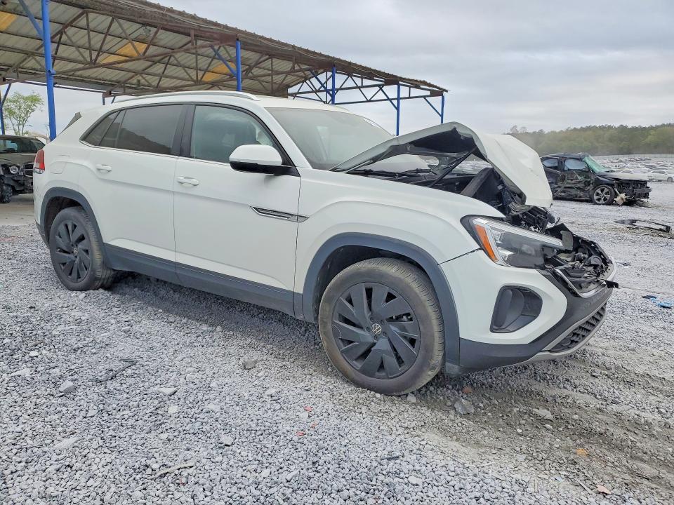 47898906 :رقم المزاد ، 1V2JE2CAXSC201409 vin ، 2025 Volkswagen Atlas Cross Sport مزاد بيع