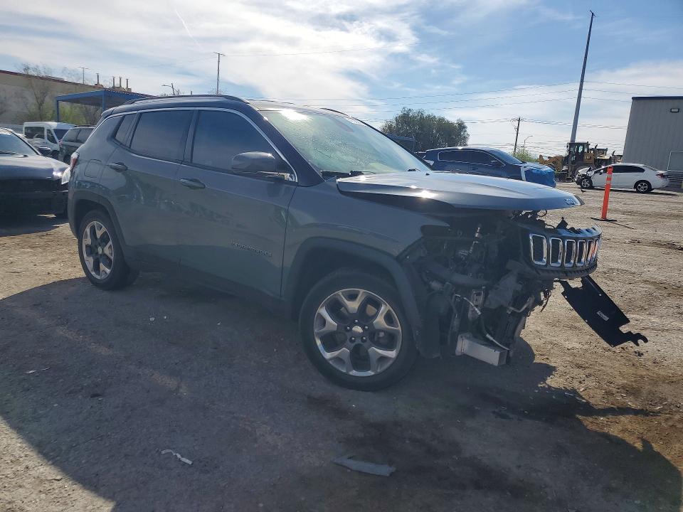 47388936 :رقم المزاد ، 3C4NJCCB2KT725879 vin ، 2019 Jeep Compass مزاد بيع