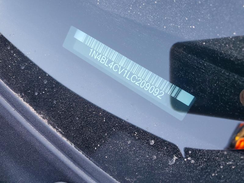 Aukcja sprzedaży 2020 Nissan Altima, vin: 1N4BL4CV1LC209092, numer aukcji: 46012806