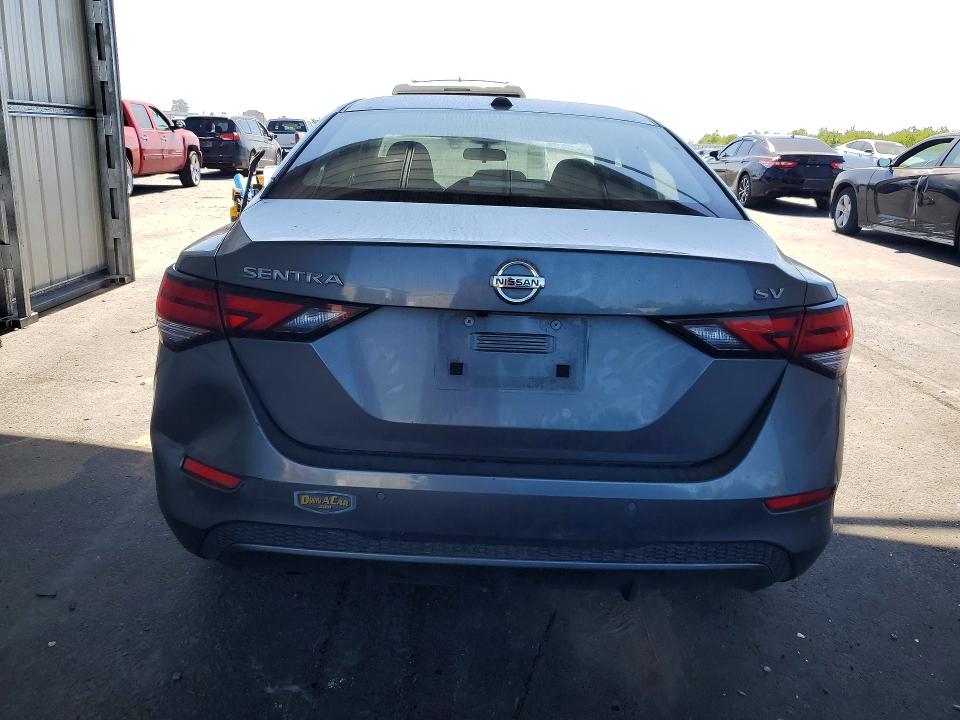 2021 Nissan Sentra მანქანა იყიდება აუქციონზე, vin: 3N1AB8CV6MY281448, აუქციონის ნომერი: 45549606