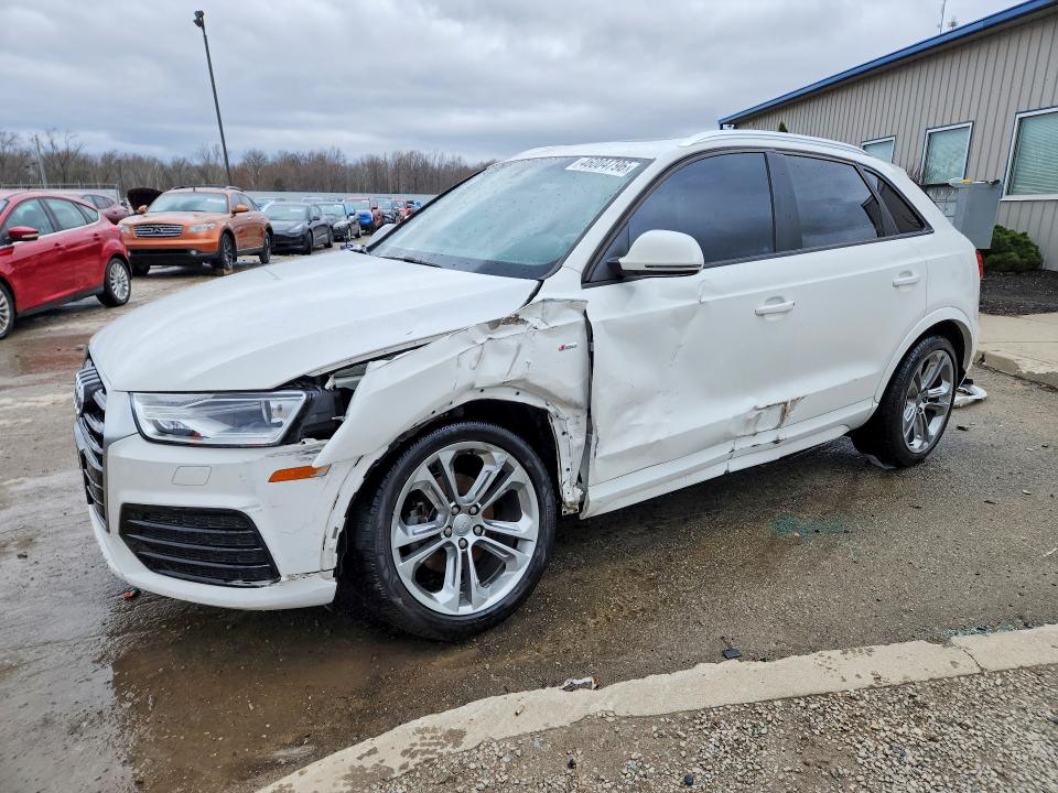 46004796 :رقم المزاد ، WA1BCCFS0JR007600 vin ، 2018 Audi Q3 مزاد بيع