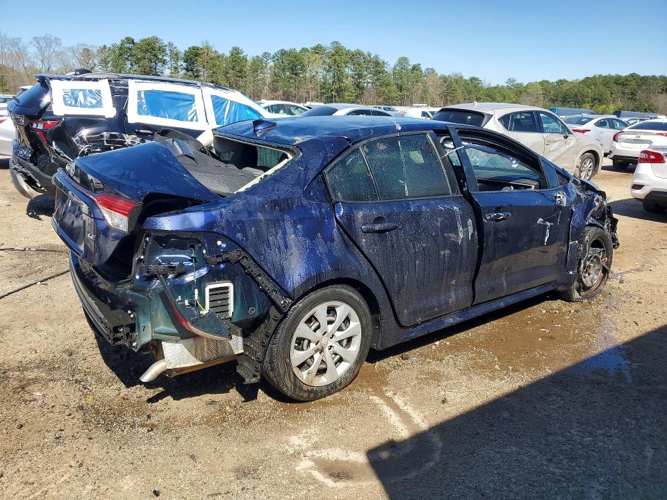 2021 Toyota Corolla მანქანა იყიდება აუქციონზე, vin: JTDEPMAE5MJ161558, აუქციონის ნომერი: 49994246