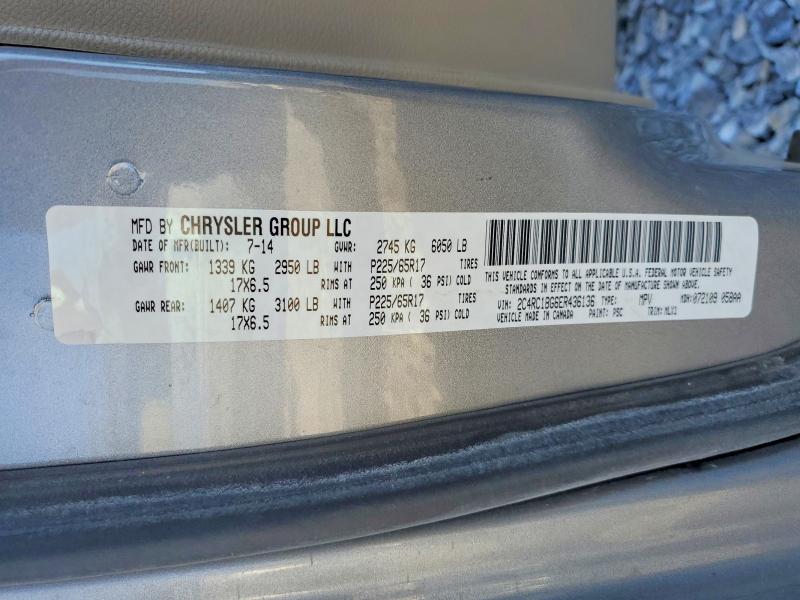2014 Chrysler Town & Country მანქანა იყიდება აუქციონზე, vin: 2C4RC1BG6ER436136, აუქციონის ნომერი: 79412985