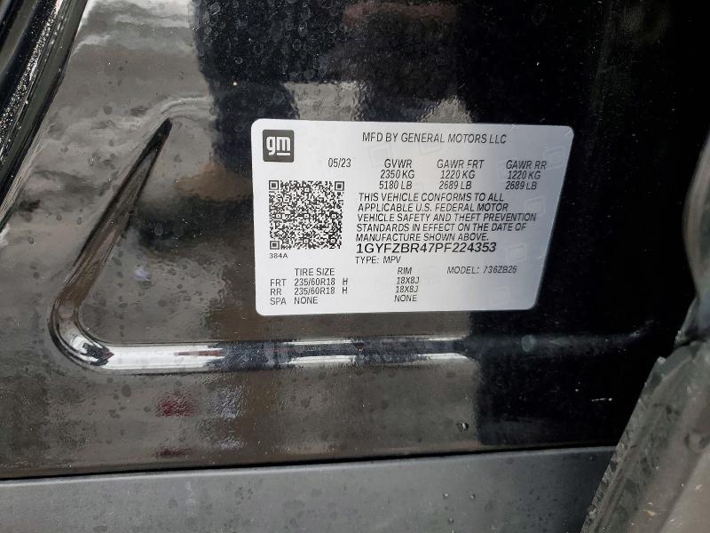 Продажа на аукционе авто 2023 Cadillac Xt4, vin: 1GYFZBR47PF224353, номер лота: 41722886