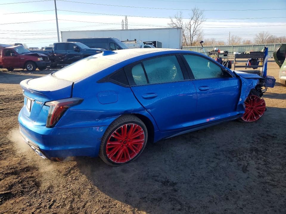 2024 Cadillac Ct5-v მანქანა იყიდება აუქციონზე, vin: 1G6DR5RW8R0132211, აუქციონის ნომერი: 79546465