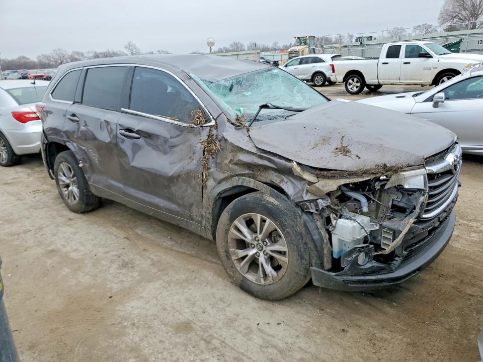 2016 Toyota Highlander მანქანა იყიდება აუქციონზე, vin: 5TDZKRFH6GS183866, აუქციონის ნომერი: 79753745