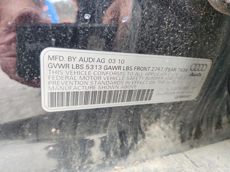 Продажа на аукционе авто 2010 Audi A6, vin: WAUFGAFB1AN073447, номер лота: 47950116