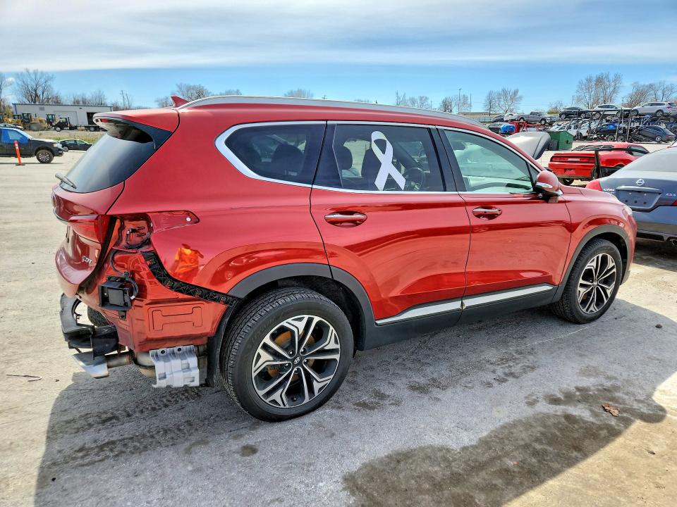 46880596 :رقم المزاد ، 5NMS53AA2KH022488 vin ، 2019 Hyundai Santa Fe مزاد بيع