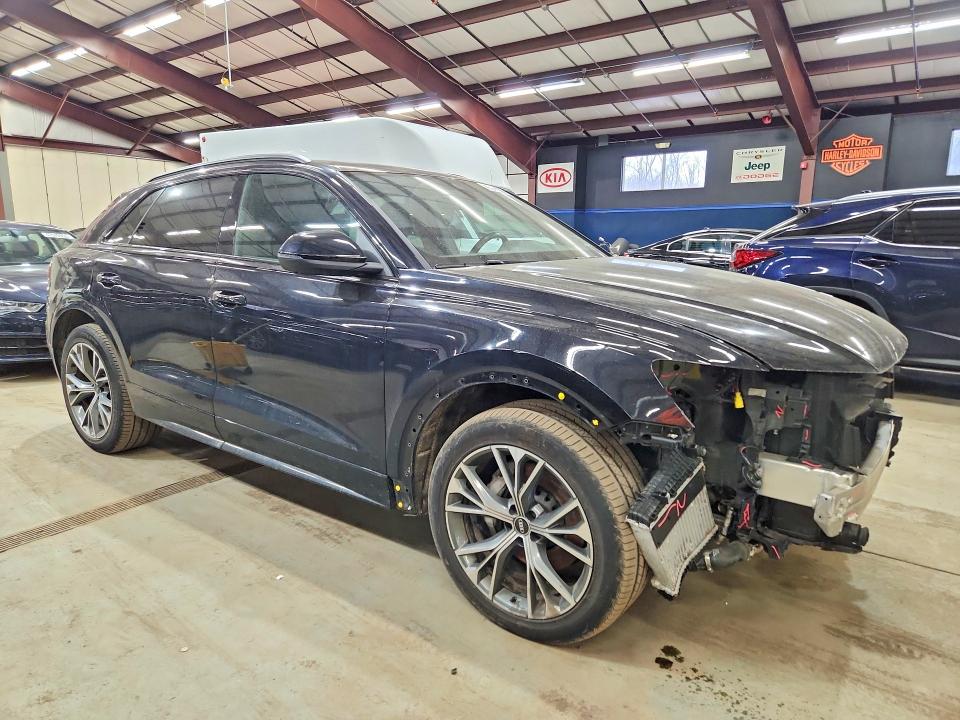 2021 Audi Q8 მანქანა იყიდება აუქციონზე, vin: WA1AVAF15MD015646, აუქციონის ნომერი: 47239096