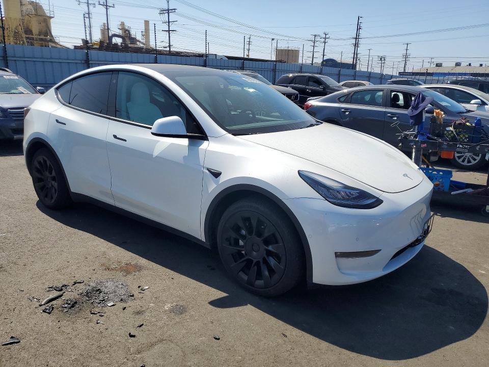 2021 Tesla Model Y მანქანა იყიდება აუქციონზე, vin: 5YJYGDEE7MF202691, აუქციონის ნომერი: 46304646