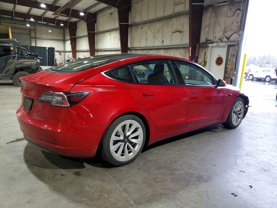 Продажа на аукционе авто 2022 Tesla Model 3, vin: 5YJ3E1EAXNF187293, номер лота: 45837126