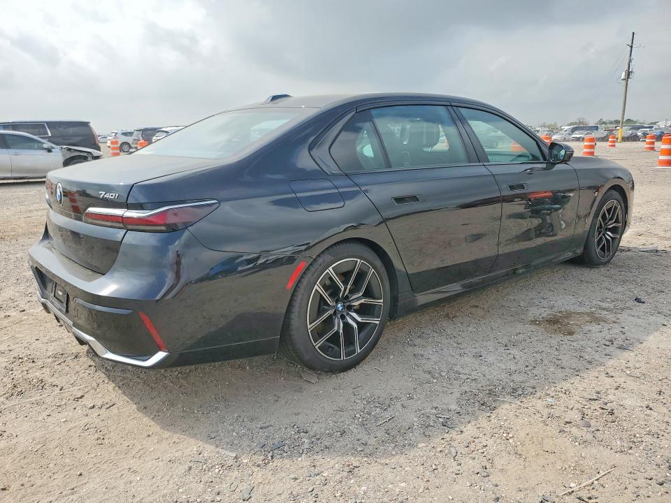 2023 Bmw 740 მანქანა იყიდება აუქციონზე, vin: WBA23EH00PCM21708, აუქციონის ნომერი: 46496666