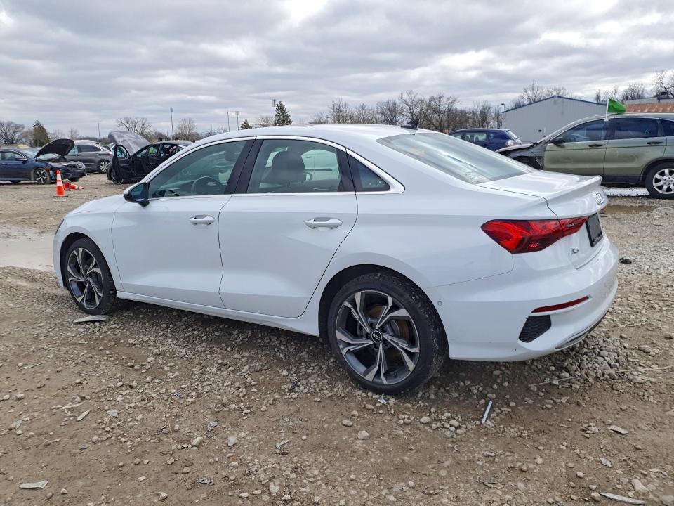 2022 Audi A3 მანქანა იყიდება აუქციონზე, vin: WAUGUDGY8NA019755, აუქციონის ნომერი: 45590966