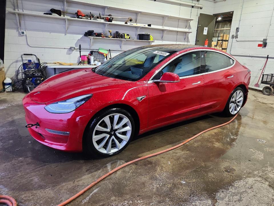 Auction sale of the 2018 Tesla Model 3, vin: 5YJ3E1EB7JF100744, lot number: 79636405