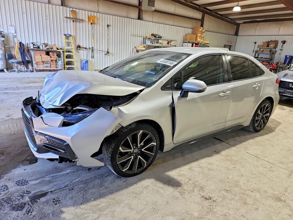 45588166 :رقم المزاد ، JTDS4RCE5LJ022857 vin ، 2020 Toyota Corolla مزاد بيع