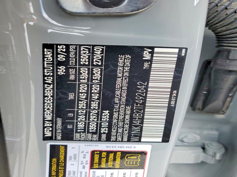 Продажа на аукционе авто 2026 Mercedes-benz Glc Coupe, vin: W1NKJ4HB2TF492642, номер лота: 48068956