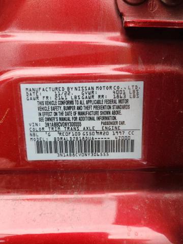 Продажа на аукционе авто 2022 Nissan Sentra, vin: 3N1AB8CV0NY306555, номер лота: 41830806